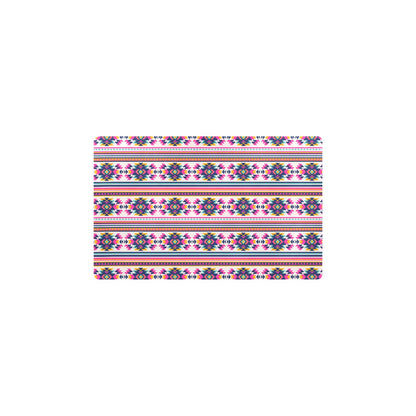 Indian Navajo Neon Themed Design Print Kitchen Mat