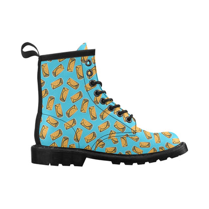 Burrito Print Design LKS301 Women's Boots