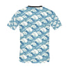 Wave Japan Style Print Design LKS304 Men's All Over Print T-shirt