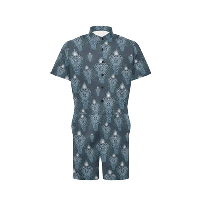 Elephant Mandala Men's Romper