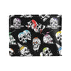 Skull Print Design LKS3013 Men's ID Card Wallet