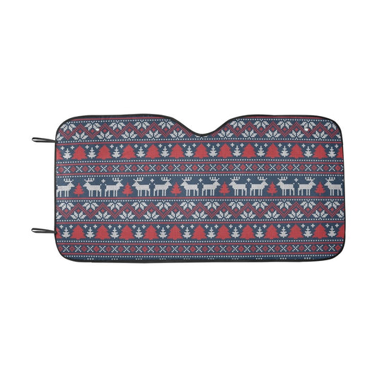 Reindeer Print Design LKS405 Car front Windshield Sun Shade