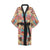 Cupcake Pattern Print Design CP01 Women's Short Kimono