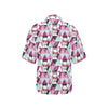 Chihuahua Cute Triangle Pattern Women's Hawaiian Shirt