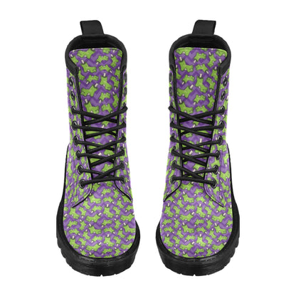 Zombie Foot Design Pattern Print Women's Boots