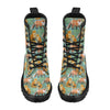 Fox Autumn leaves Themed Women's Boots