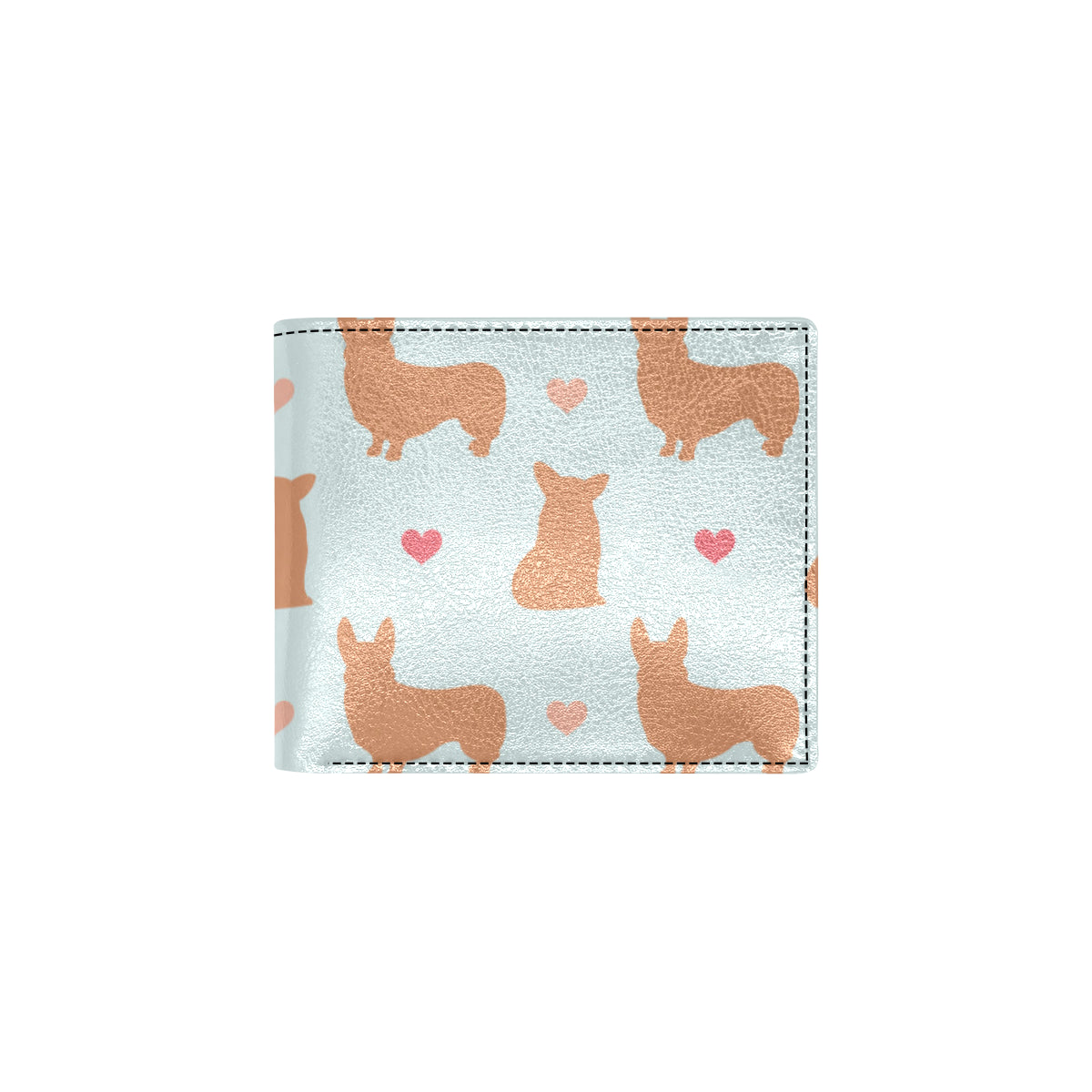 Pembroke Welsh Corgis Pattern Print Design A01 Men's ID Card Wallet