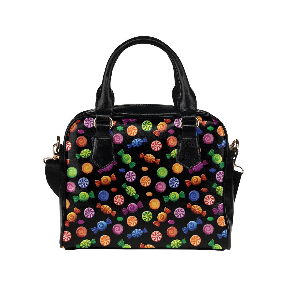 Candy Pattern Print Design 01 Shoulder Handbag