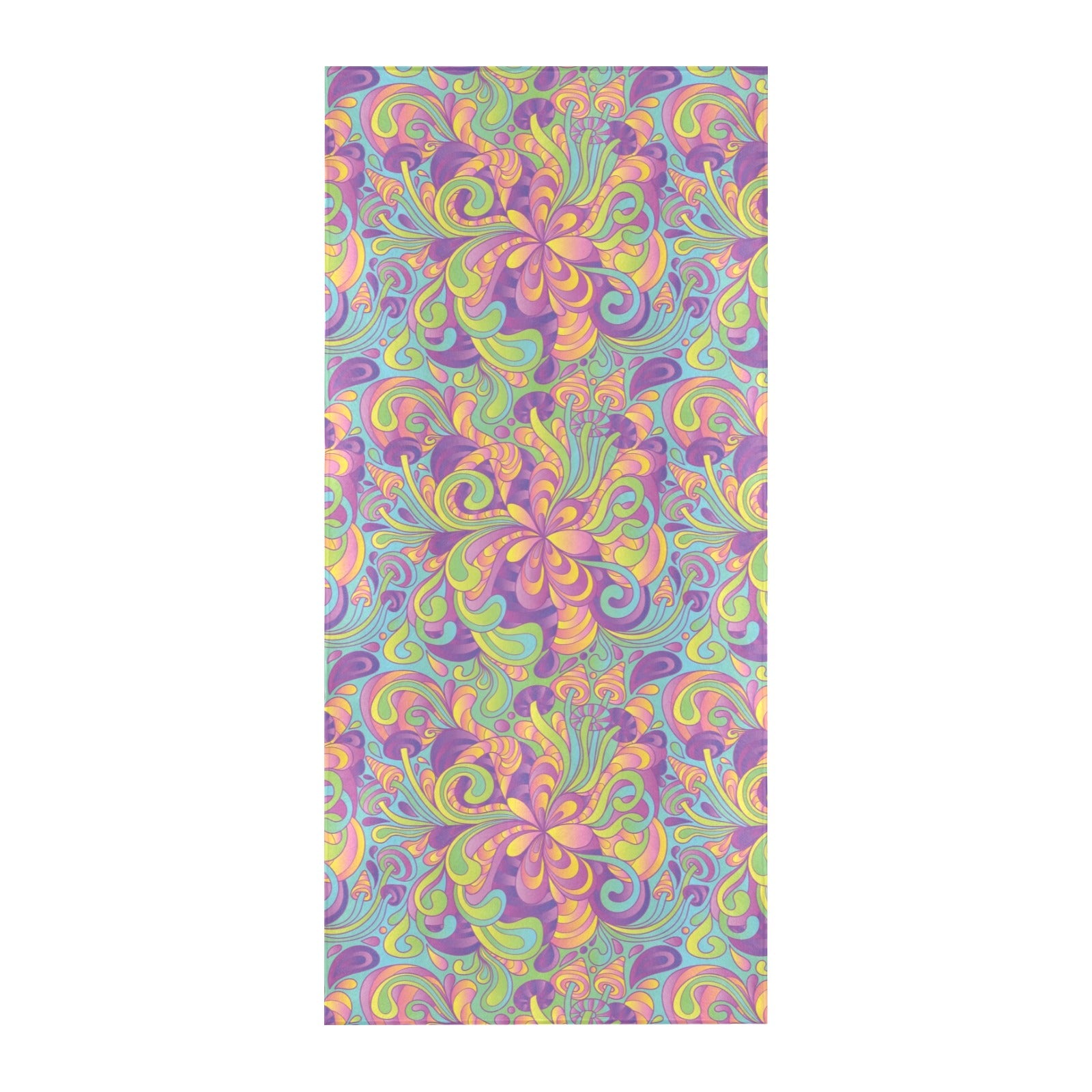 Trippy Print Design LKS306 Beach Towel 32" x 71"