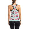 CupCake Print Pattern Women's Racerback Tank Top