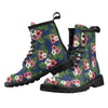 Hibiscus Pattern Print Design HB028 Women's Boots