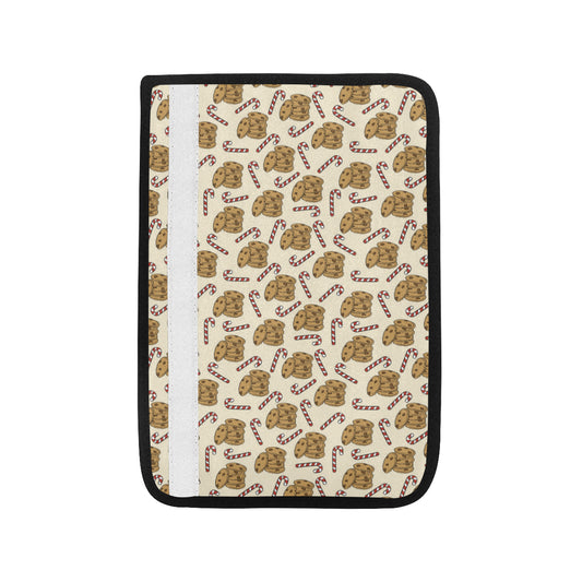 Cookie Pattern Print Design 04 Car Seat Belt Cover