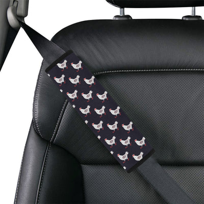 Chicken Pattern Print Design 03 Car Seat Belt Cover