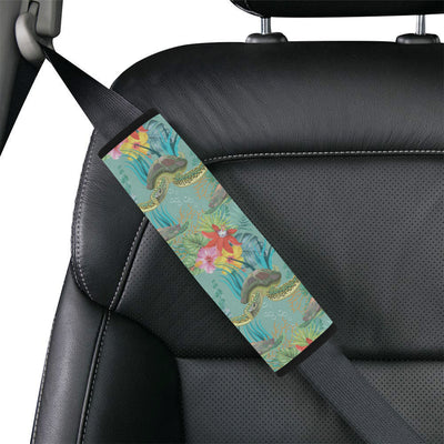 Sea Turtle Pattern Print Design T012 Car Seat Belt Cover