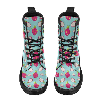 Dragonfruit Pattern Print Design DF01 Women's Boots