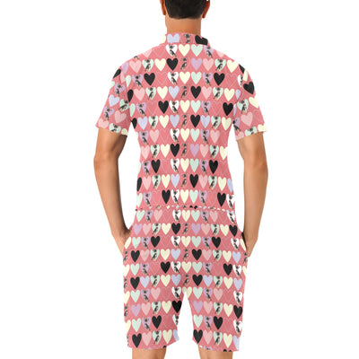 Chihuahua Pattern Print Design 01 Men's Romper