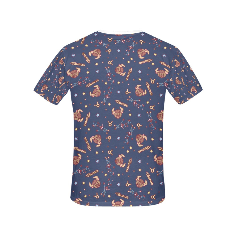 Taurus Print Design LKS304 Women's  T-shirt
