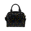 Bicycle Pattern Print Design 03 Shoulder Handbag