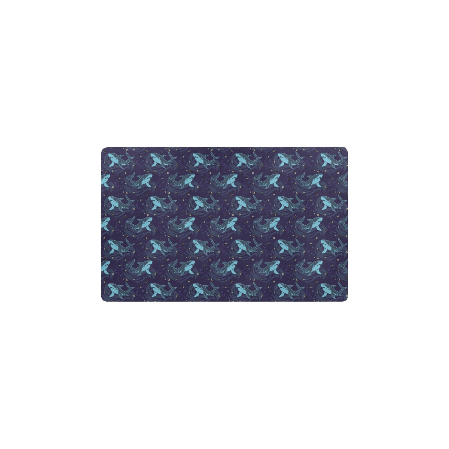 Shark Print Design LKS306 Kitchen Mat