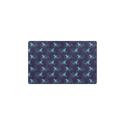 Shark Print Design LKS306 Kitchen Mat