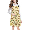 Cowboy Pattern Print Design 04 Apron with Pocket