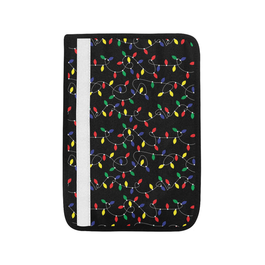 Christmas Light Pattern Print Design 04 Car Seat Belt Cover