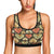 Heart Boho Pattern Print Design HE04 Sports Bra