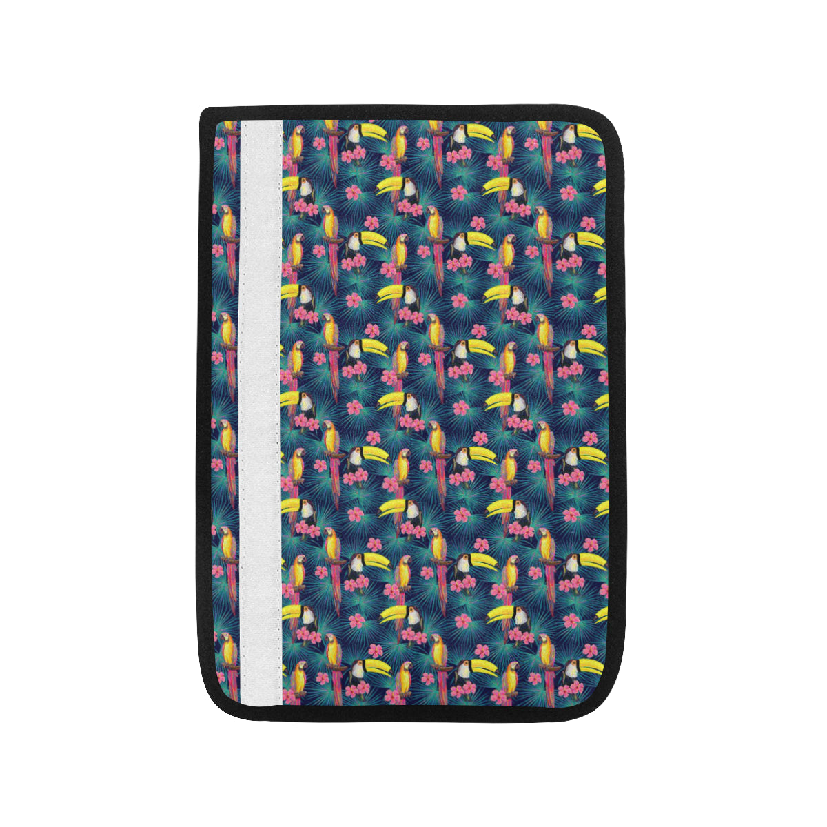 Toucan Parrot Design Car Seat Belt Cover