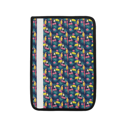 Toucan Parrot Design Car Seat Belt Cover