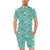 Sea Turtle Pattern Print Design T08 Men's Romper