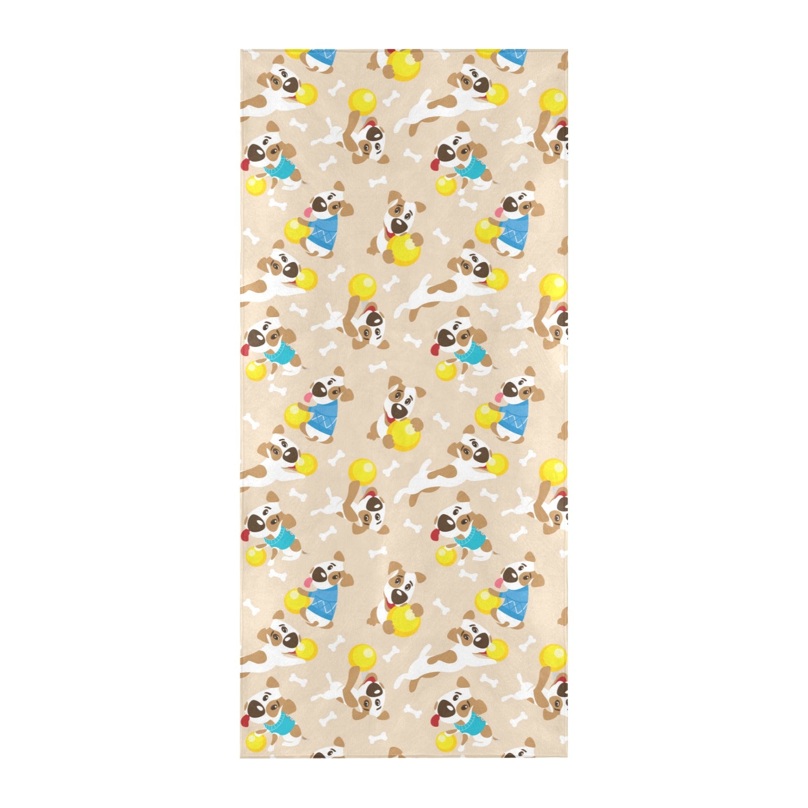 Russell Terriers Cute Print Design LKS304 Beach Towel 32" x 71"