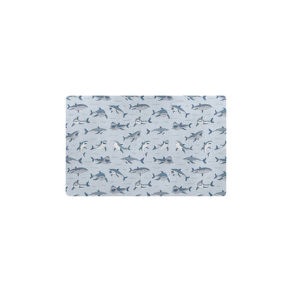 Shark Print Design LKS304 Kitchen Mat