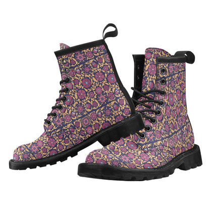 Suzani Print Design LKS303 Women's Boots