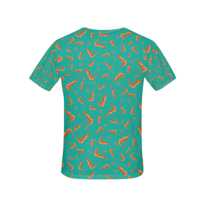 Shrimp Print Design LKS301 Women's  T-shirt