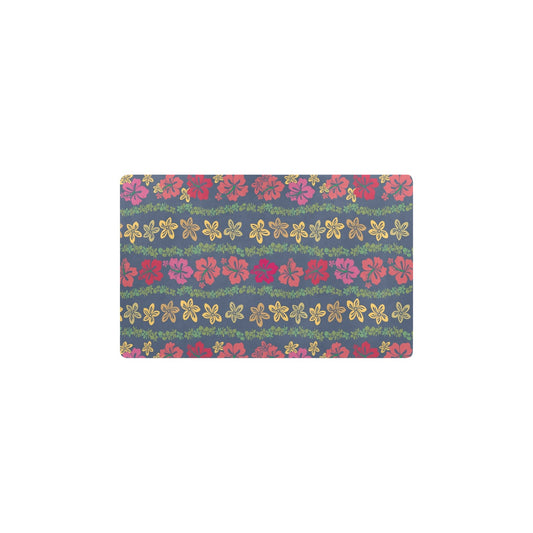 Hawaiian Themed Pattern Print Design H018 Kitchen Mat