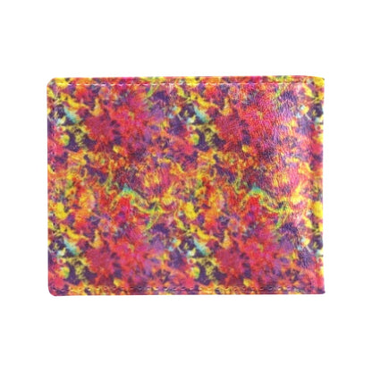 Splatter Print Design LKS303 Men's ID Card Wallet