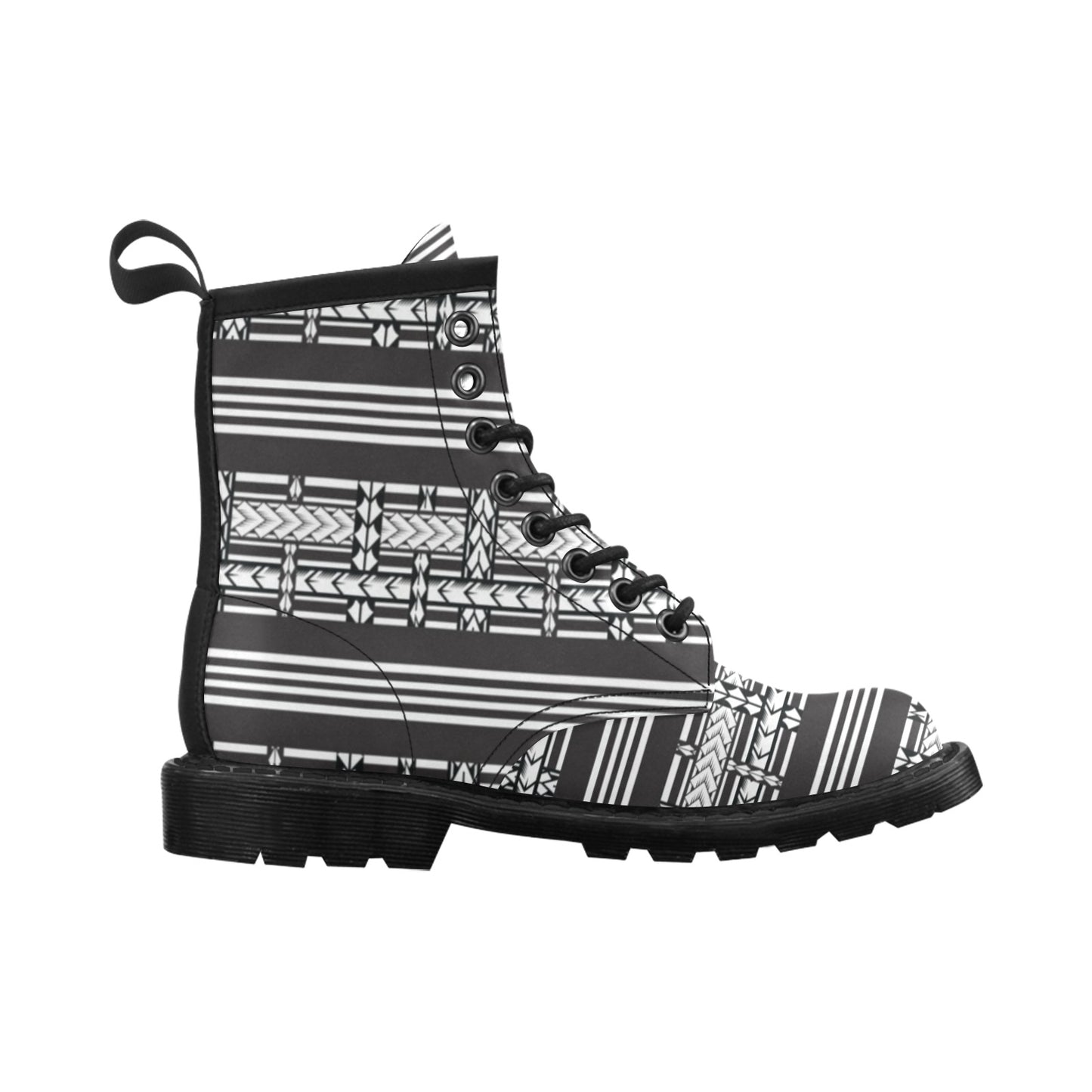 Samoan Tattoo Print Design LKS304 Women's Boots