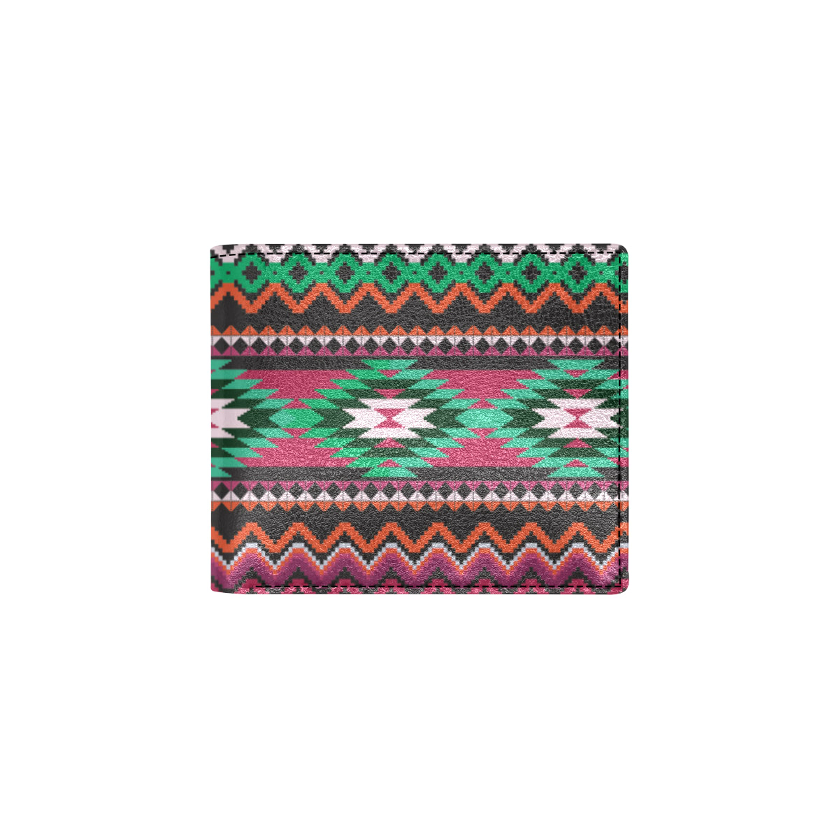 Mexican Pattern Print Design 01 Men's ID Card Wallet