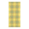 Tartan Yellow Print Design LKS301 Beach Towel 32" x 71"