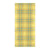 Tartan Yellow Print Design LKS301 Beach Towel 32" x 71"