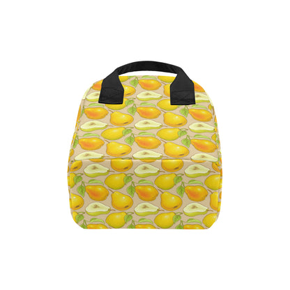 Pear Pattern Print Design PE05 Insulated Lunch Bag