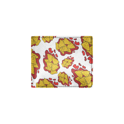 Nachos Pattern Print Design A03 Men's ID Card Wallet