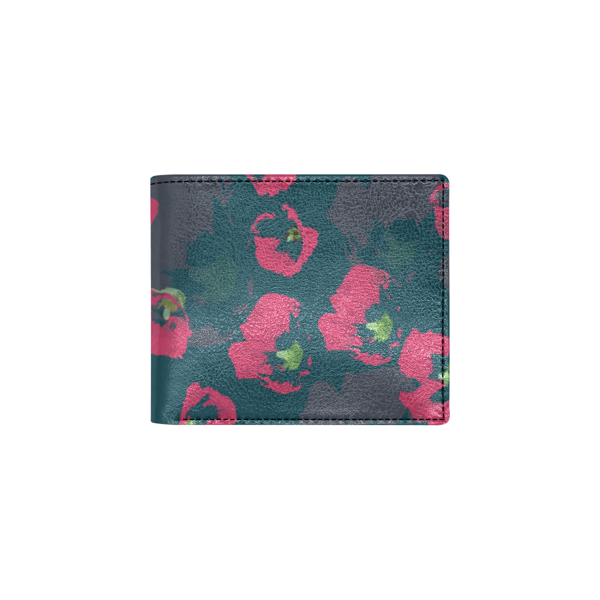 Morning Glory Pattern Print Design 01 Men's ID Card Wallet