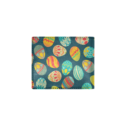Easter Eggs Pattern Print Design RB09 Men's ID Card Wallet