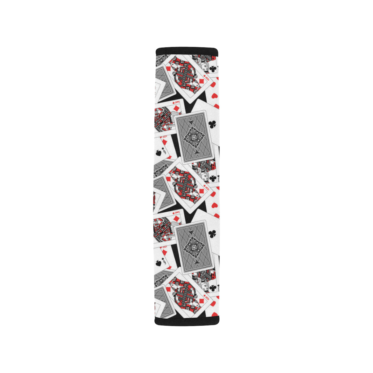 Poker Cards Pattern Print Design A04 Car Seat Belt Cover