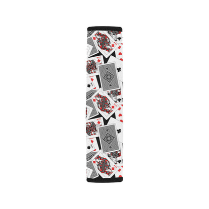 Poker Cards Pattern Print Design A04 Car Seat Belt Cover