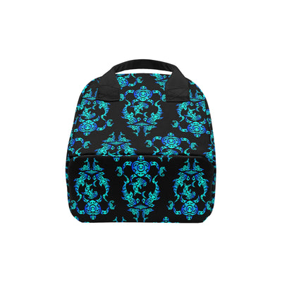 Sea turtle Polynesian Tribal Hawaiian Insulated Lunch Bag