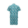 Butterfly Pattern Print Design 012 Men's Romper