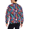 Tropical Flower Pattern Print Design TF023 Men Long Sleeve Sweatshirt