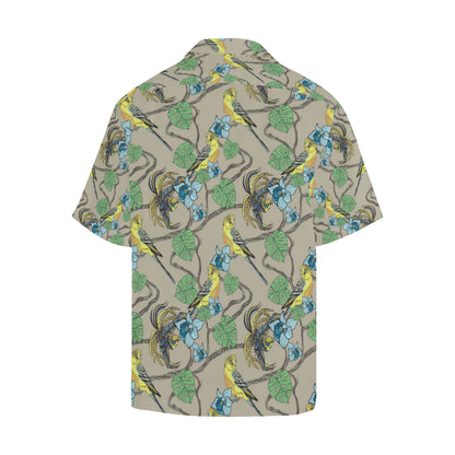 Parakeet Pattern Print Design A02 Men's Hawaiian Shirt